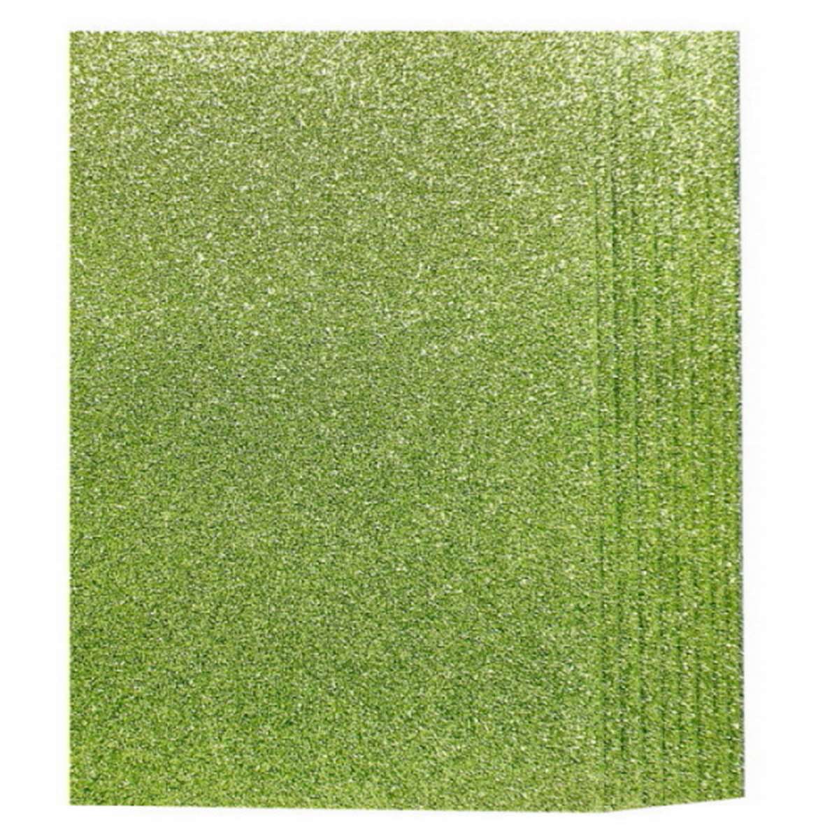Gift To Love | A4 Glitter Foam Sheet Without Sticker | Color : Light Green | Code : 00196LGN