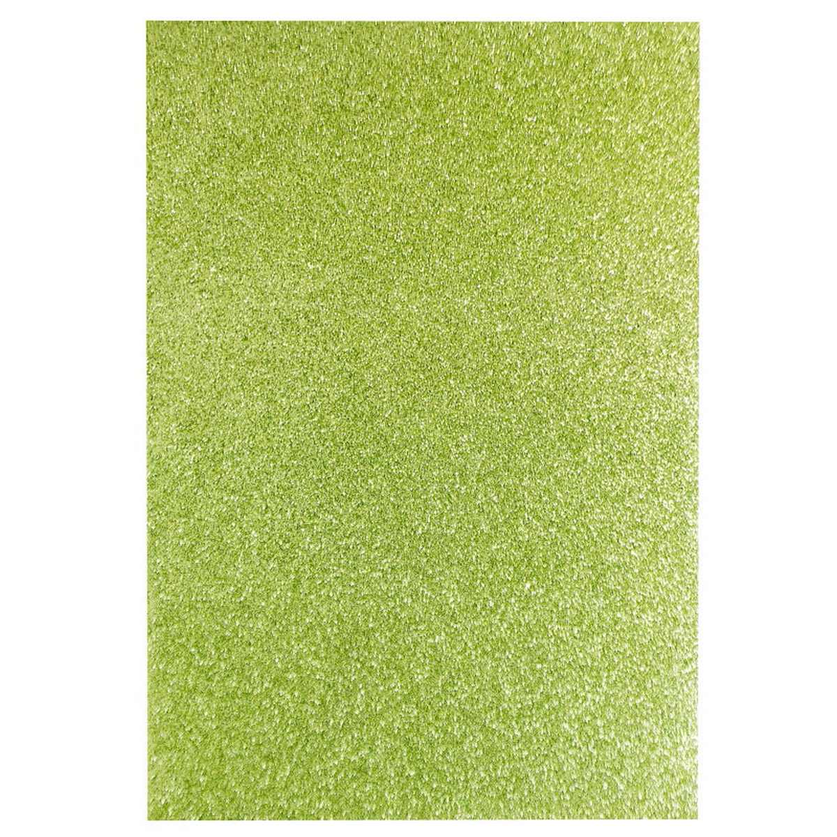 Gift To Love | A4 Glitter Foam Sheet Without Sticker | Color : Light Green | Code : 00196LGN