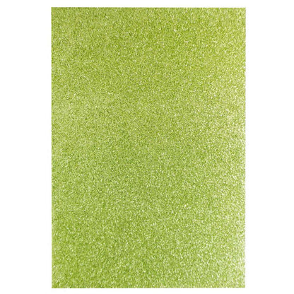 Gift To Love | A4 Glitter Foam Sheet Without Sticker | Color : Light Green | Code : 00196LGN