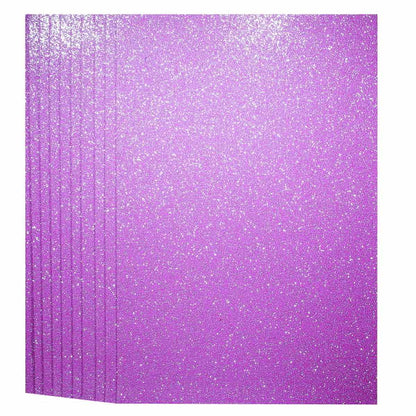 Gift To Love | A4 Glitter Foam Sheet Without Sticker | Color : Light Purple | Code : 00196LPE