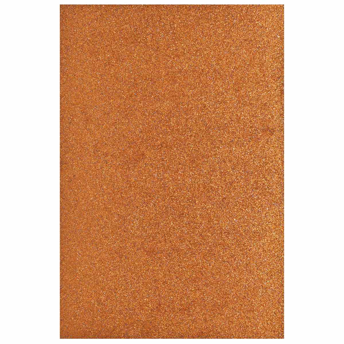 Gift To Love | A4 Glitter Foam Sheet Without Sticker | Color : Orange | Code : 00196OE