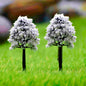 Gift To Love | Artificial Miniature Tree | Color : White | Code : 002-40WE