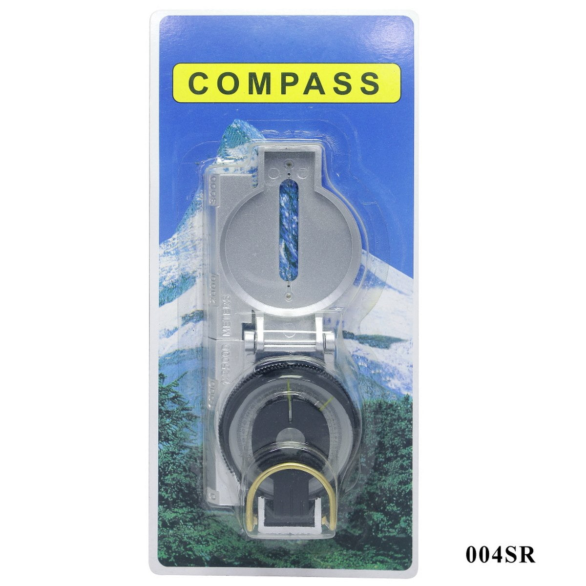Gift To Love | Magnetic Compass | Color : Silver | Code : 004SR