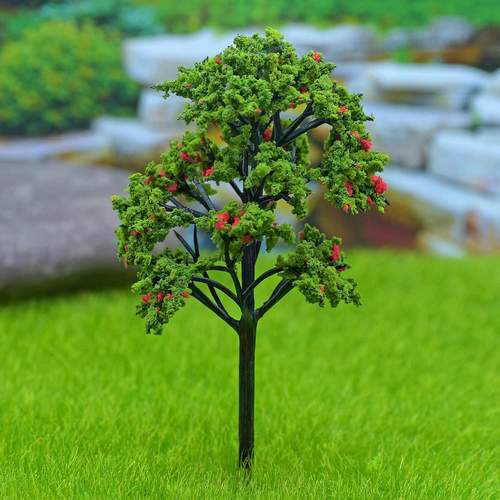 Gift To Love | Artificial Miniature Green Colour Tree 1pc | Code : 011-120TC