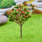 Gift To Love | Artificial Miniature Green & Red Tree 1pc | Code : 018-100GR