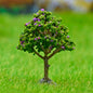 Gift To Love | Artificial Miniature Tree Green & Purple 1 Pc | Code : 018-60GP