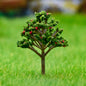 Gift To Love | Artificial Miniature Tree Green & Red 1 pc | Code : 018-60GR