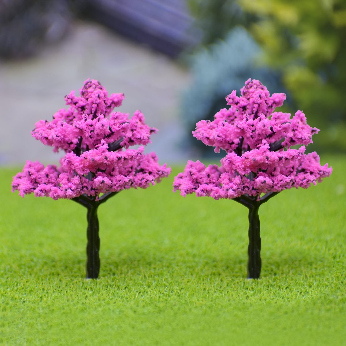Gift To Love | Artificial Miniature Tree | Color : Pink | Pcs : 2 Pcs | Code : 018-60PK