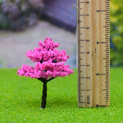 Gift To Love | Artificial Miniature Tree | Color : Pink | Pcs : 2 Pcs | Code : 018-60PK