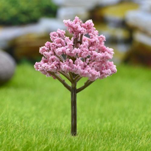 Gift To Love | Artificial Miniature Cherry Blossom Pink Tree 1pc | Code : 018-80BPK