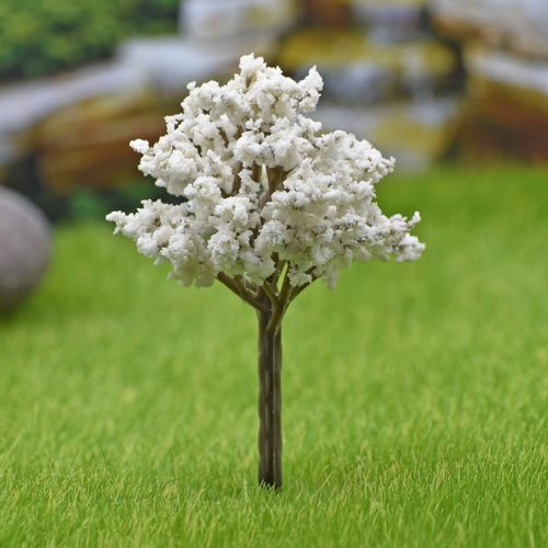 Gift To Love | Artificial Miniature Tree 1 Pcs White | Code : 018-80WE