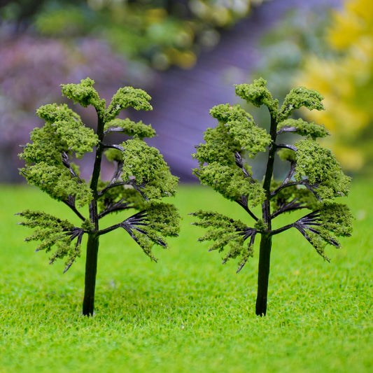 Gift To Love | Artificial Miniature Tree | Color : Green | Pcs : 2 Pcs | Code : 019-70GN