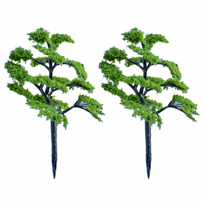 Gift To Love | Artificial Miniature Tree | Color : Green | Pcs : 2 Pcs | Code : 019-70GN
