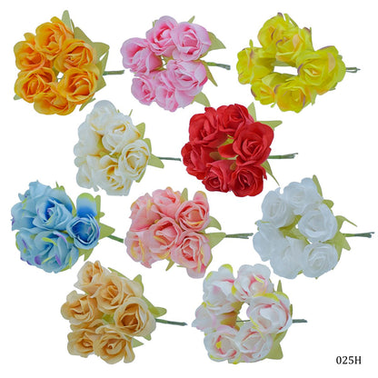 Gift To Love | Art Cloth Flower | Pcs : 60 Pcs | Code : 025H