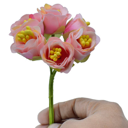 Gift To Love | Art Cloth Flower | Pcs : 60 Pcs | Code : 026H