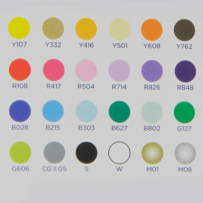 Gift To Love | Acrylic Painter Marker | Pcs : 24 Colour Set | Code : 1000-24