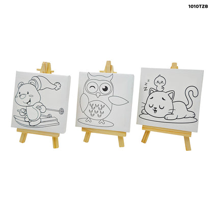 Gift To Love | Mini Canvas And Easel Printed | Code : 1010TZB