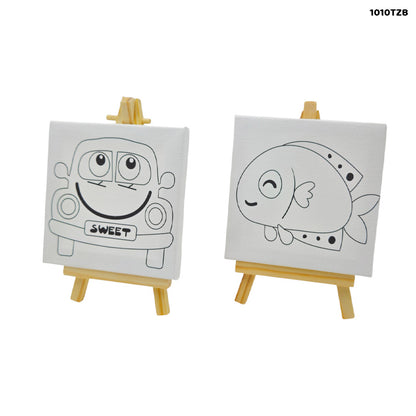 Gift To Love | Mini Canvas And Easel Printed | Code : 1010TZB
