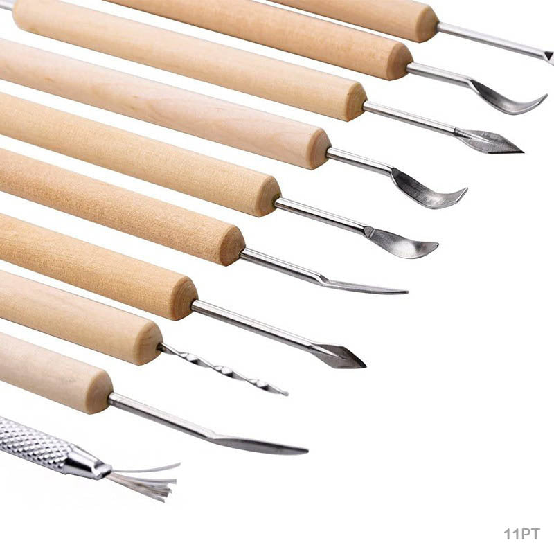11 Pcs Pottery Tool Set