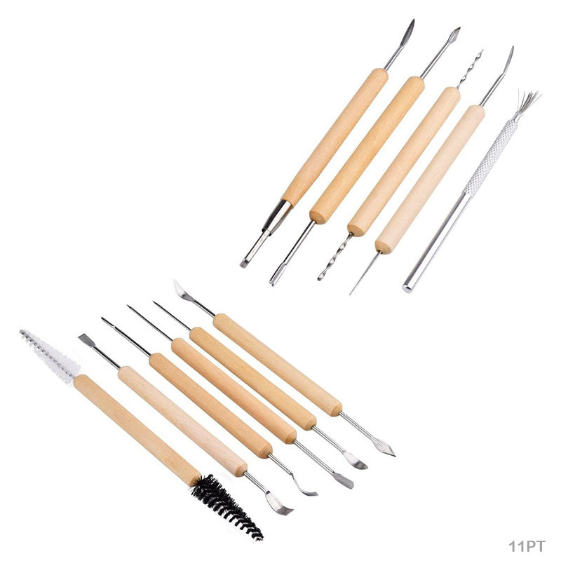 11 Pcs Pottery Tool Set