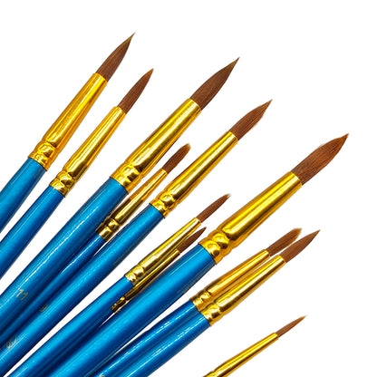 Gift To Love | Paint Brush | Color : Blue | Pcs : 12 Pcs | Code : 12PBR