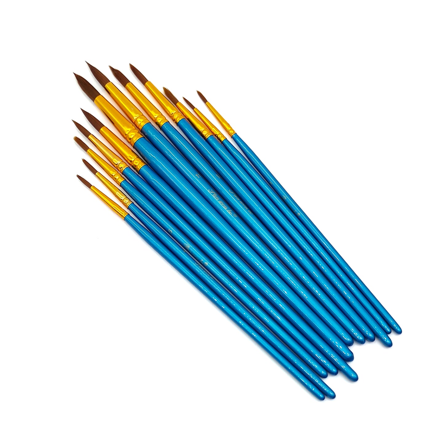 Gift To Love | Paint Brush | Color : Blue | Pcs : 12 Pcs | Code : 12PBR