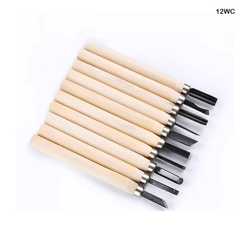 Gift To Love | Wood Carving Tools | Pcs : 12 Pc | Code : 12WC