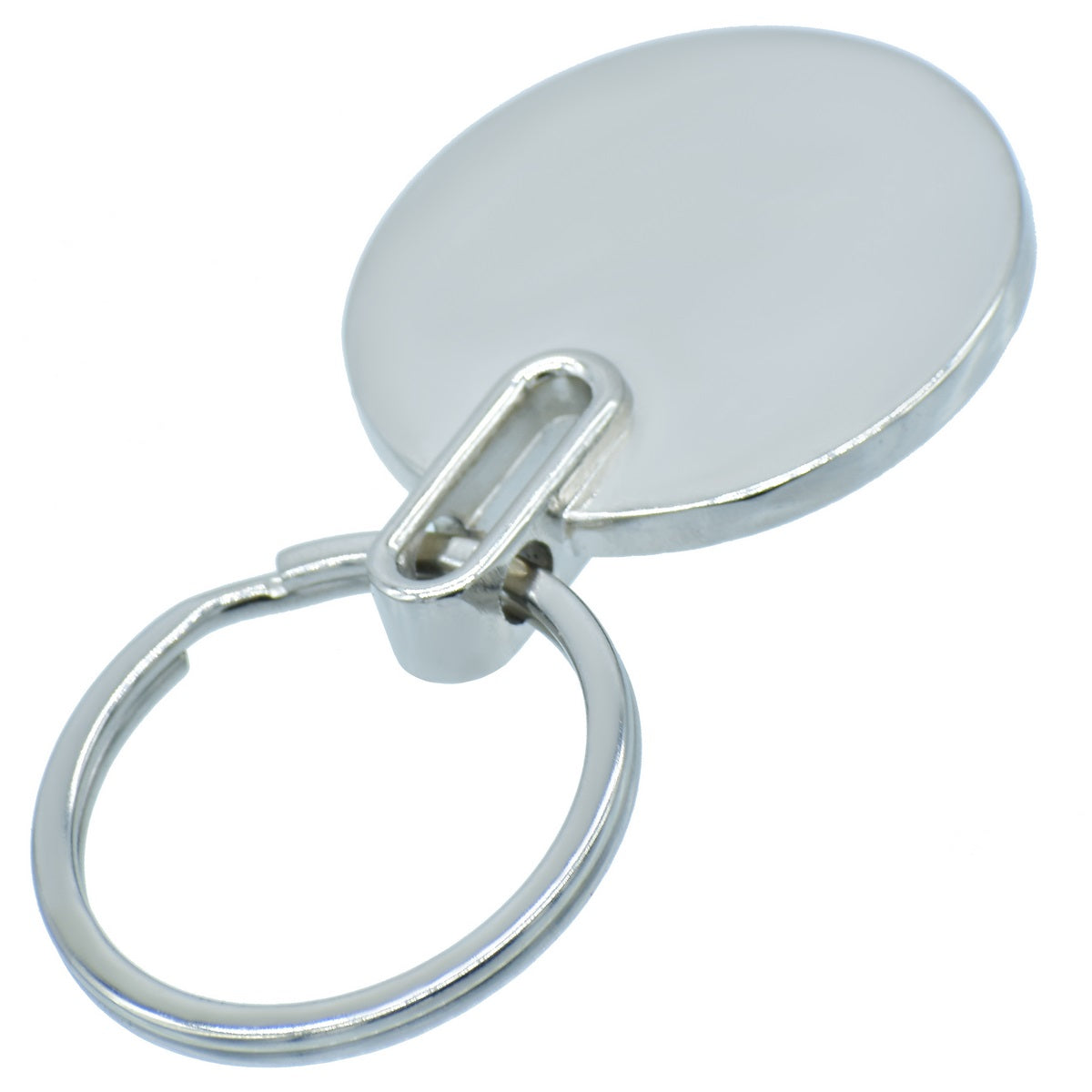 Gift To Love | Key Chain Plain Round | Color : Black | Code : 15043-1