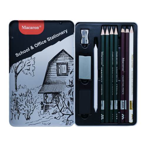 Gift To Love | Macaron Graphite Pencil Set 11 Pcs | Code : 1990-180