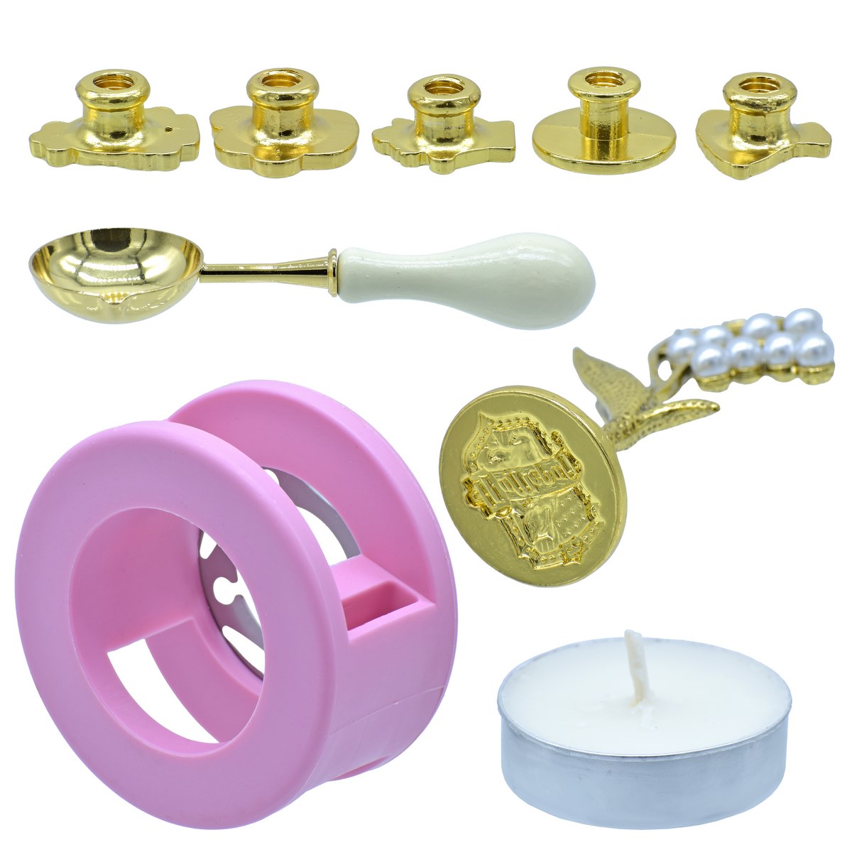 Gift To Love | Wax Seal Stamp Kit | Pcs : Set Of 10 Pcs | Code : 1L-1