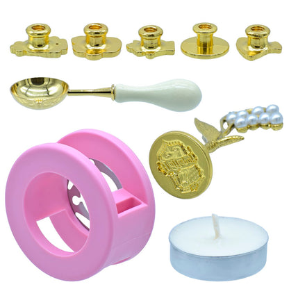 Gift To Love | Wax Seal Stamp Kit | Pcs : Set Of 10 Pcs | Code : 1L-1