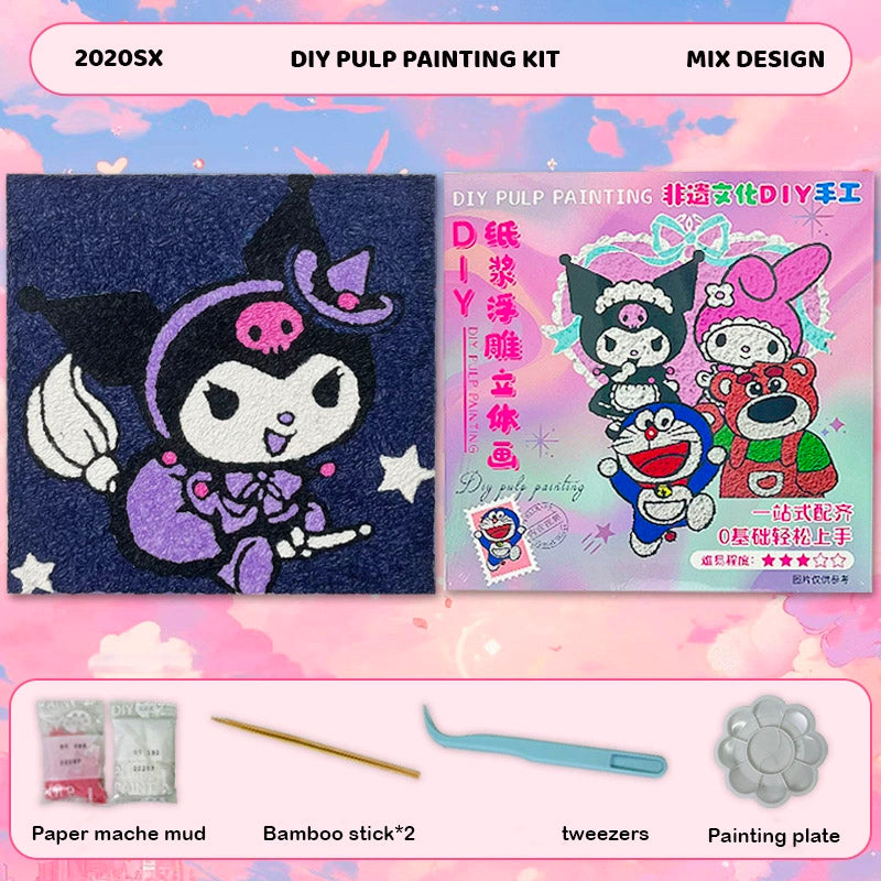 Gift To Love | Diy Pulp Painting Kit | Code : 2020SX