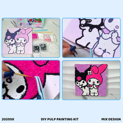Gift To Love | Diy Pulp Painting Kit | Code : 2020SX