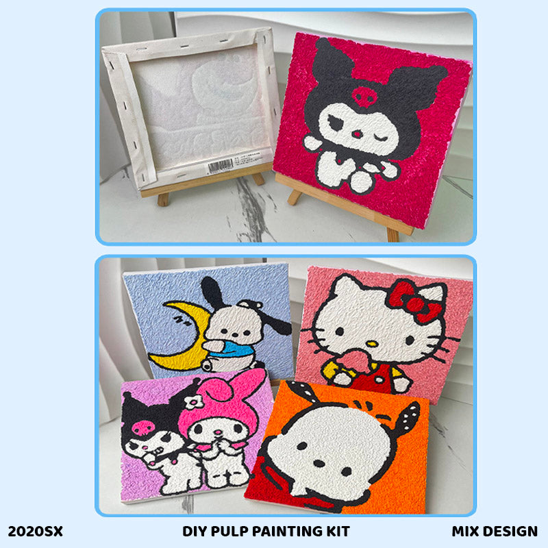 Gift To Love | Diy Pulp Painting Kit | Code : 2020SX