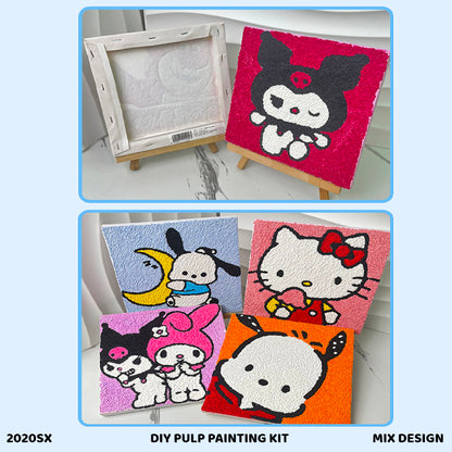 Gift To Love | Diy Pulp Painting Kit | Code : 2020SX