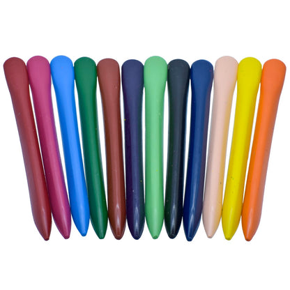 Gift To Love | Plastic Crayons | Color : 12 Colour | Pcs : 12 Colour | Code : 2023-12