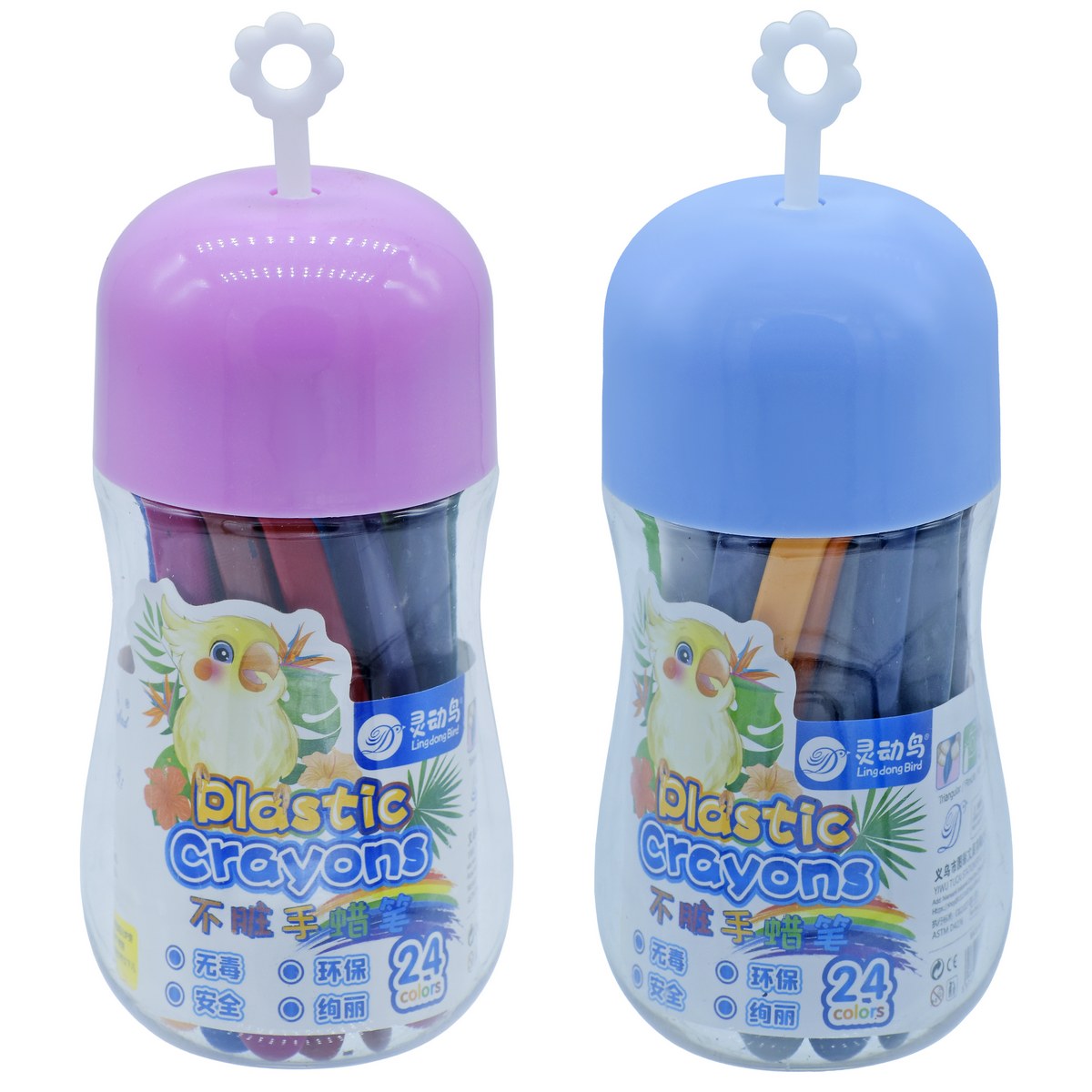 Gift To Love | Plastic Crayons | Pcs : 12 Colour | Code : 2023-24