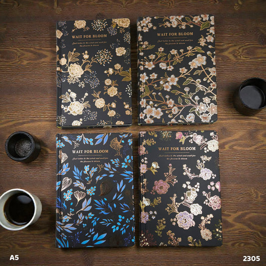 Gift To Love | Wait For Bloom Notebook | Size : A5 | Code : 2305