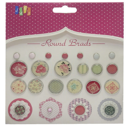 Gift To Love | Brads Push Pin | Pcs : 23 Pcs Set | Code : 23BRADS