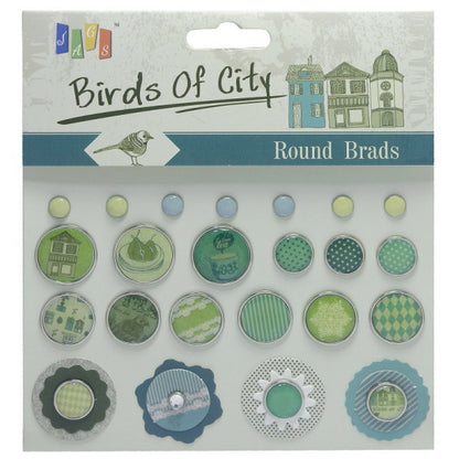 Gift To Love | Brads Push Pin | Pcs : 23 Pcs Set | Code : 23BRADS
