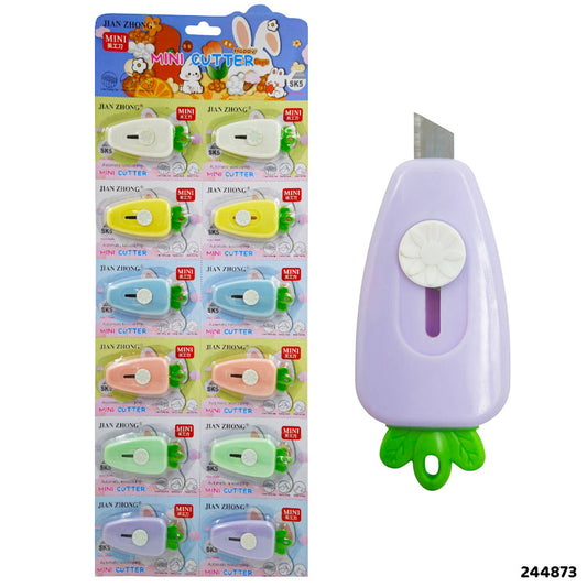Gift To Love | Carrot Mini Cutter | Pcs : Pack Of 12 Pcs | Code : 244873