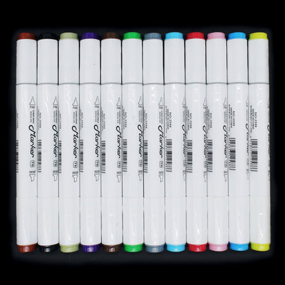 Gift To Love | Touch Marker 2 In 1 Pen Set With Box | Pcs : 12 Pcs | Code : 2588-12