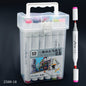 Gift To Love | Touch Marker 2 In 1 Pen Set With Box | Pcs : 18 Pcs | Code : 2588-18