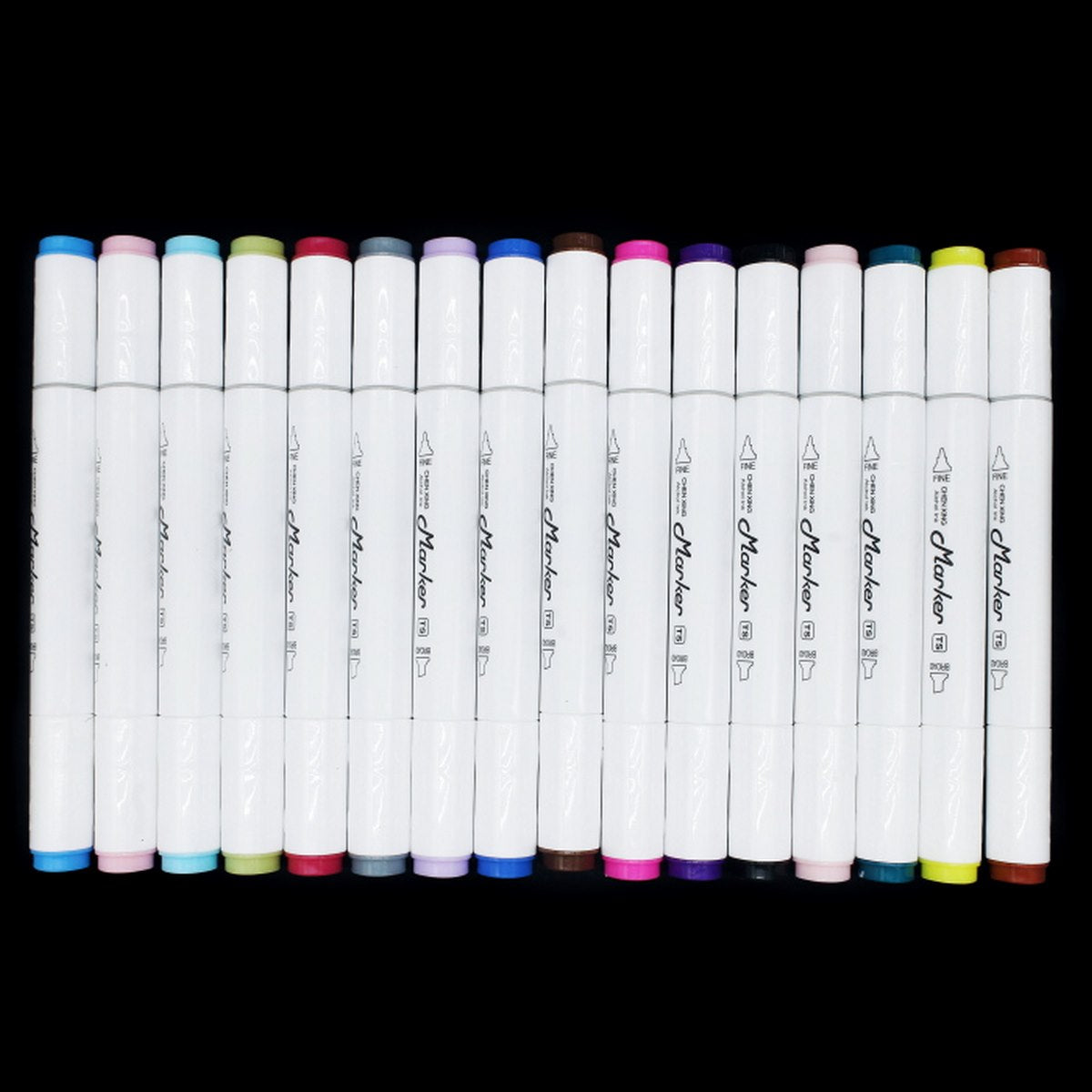Gift To Love | Touch Marker 2 In 1 Pen Set With Box | Pcs : 18 Pcs | Code : 2588-18