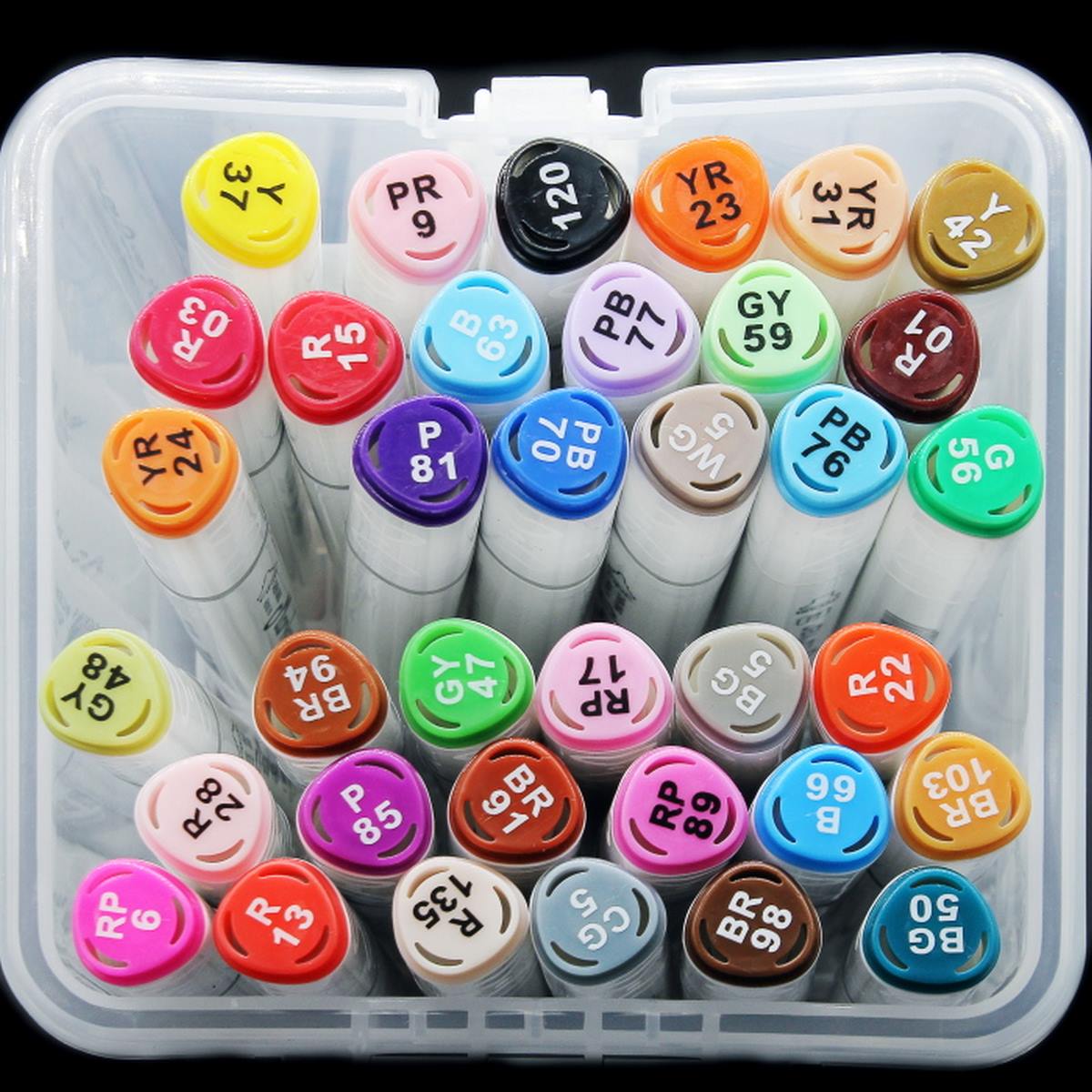 Gift To Love | Touch Marker 2 In 1 Pen Set With Box | Pcs : 36 Pcs | Code : 2588-36