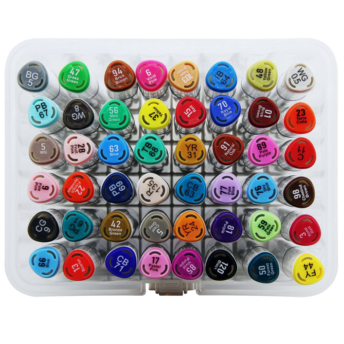 Gift To Love | Touch Marker 2 In 1 Pen Set With Box | Pcs : 48 Pcs | Code : 2588-48