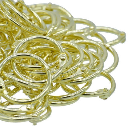 Gift To Love | Book Ring | Color : Golden | Size : 25 Mm | Pcs : 200 Pcs | Code : 25MMGOLD