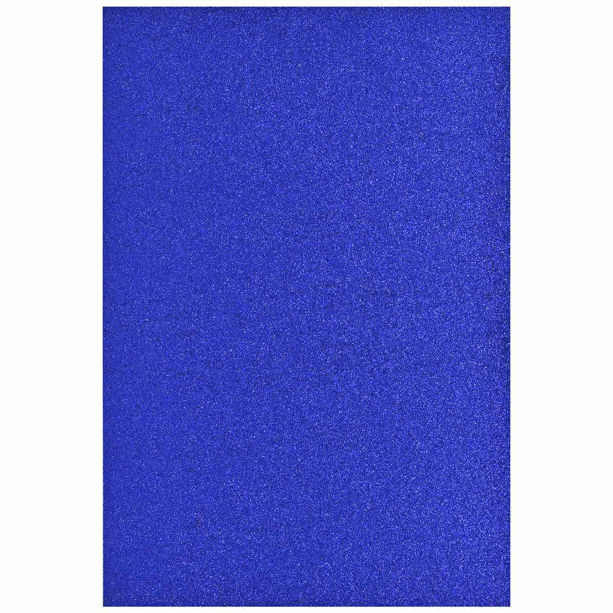 Gift To Love | A4 Glitter Foam Sheet With Sticker | Color : Navy Blue | Code : 26164BL