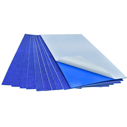 Gift To Love | A4 Glitter Foam Sheet With Sticker | Color : Navy Blue | Code : 26164BL
