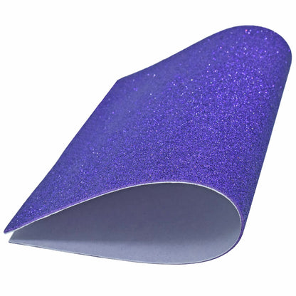 Gift To Love | A4 Glitter Foam Sheet With Sticker | Color : Dark Purple | Code : 26164DPE